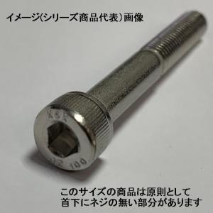 M6 X 35(ネジ約24) 高強度(A2-100規格)ステンキャップボルト : ねじ