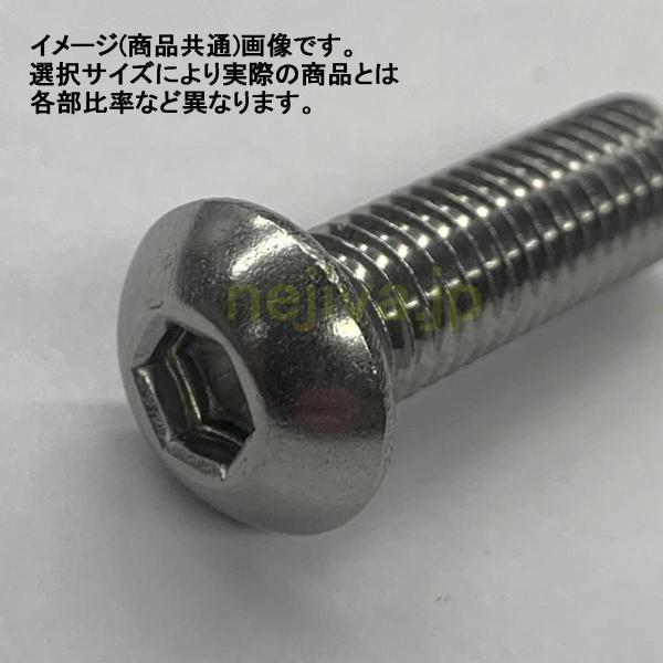 M10(P=1.25) X55L ボタンキャップ SUS304相当(A2-70)