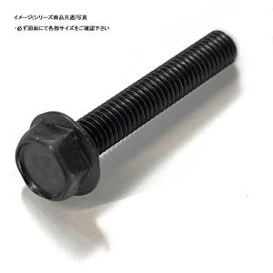 M6X40L ブラックステンレスフランジボルト