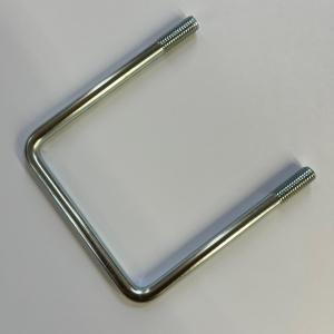 □75X75(内寸)用 M12(P=1.75)ネジ　コの字ボルト(箱ボルト) 鉄/三価クロメート