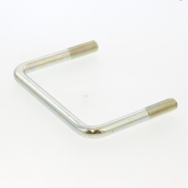 □150X80(内寸)用 M12(P=1.75)ネジ　コの字ボルト(箱ボルト) 鉄/三価クロメート