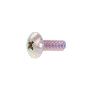 鉄/シルバーメッキ (+) トラス小ねじ M8 (太さ=8mm)×長さ=20mm　
