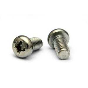 ステンレス (+) ナベ小ねじ (全ねじ) M2.6 (太さ=2.6mm)×長さ=4mm　【 バラ売り ： 10本入り 】