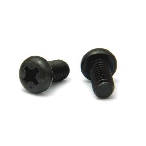 ステンレス(黒染め) (+) ナベ小ねじ (全ねじ) M5 (太さ=5mm)×長さ=35mm　