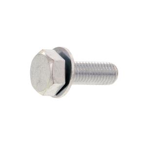 鉄/シルバーメッキ トリーマセムス [P=1] M6 (太さ=6mm)×長さ=35mm　