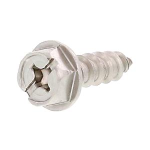 ステンレス (+-) 六角フランジ タッピング [1種A形] M6 (太さ=6mm)×長さ=20mm　