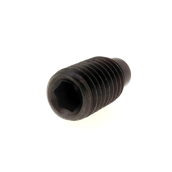 高強度の鉄[SCM435](黒染加工) ホーローセット (棒先) M4 (太さ=4mm)×長さ=50...