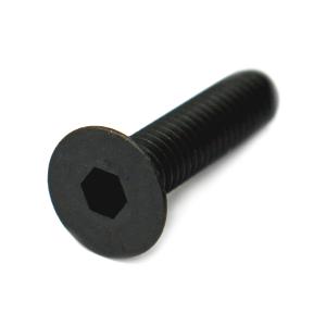 ステンレス(黒染め) サラキャップ (全ねじ) M6 (太さ=6mm)×長さ=15mm　