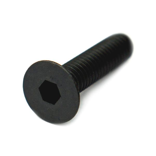 ステンレス(黒染め) サラキャップ (全ねじ) M3 (太さ=3mm)×長さ=8mm　【 バラ売り ...