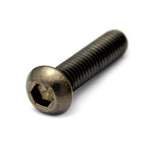 チタン ボタンキャップ (全ねじ) M8 (太さ=8mm)×長さ=20mm　