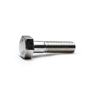 鉄 六角ボルト (半ねじ) M8 (太さ=8mm)×長さ=400mm　