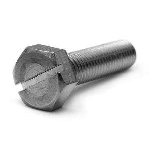 真鍮 (-)六角ボルト (全ねじ) M8 (太さ=8mm)×長さ=15mm 【 バラ