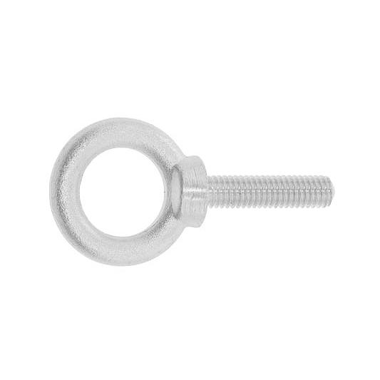 ステンレス 足長アイボルト (ウィット) W3/8 (太さ=3/8インチ)×長さ=80mm　【 バラ...