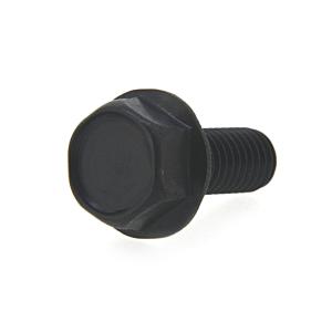 ステンレス(黒染め) フランジボルト [2種] (全ねじ) M8 (太さ=8mm)×長さ=35mm　【 バラ売り ： 2本入り 】