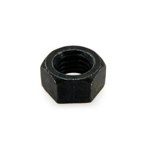 鉄/ブラックメッキ 六角ナット [1種] (左ねじ) M4 (太さ=4mm)用　【 バラ売り ： 10個入り 】｜nejiya