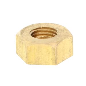 真鍮[低カドミウム黄銅] 六角ナット [1種] (細目) M10 (太さ=10mm)用