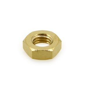 真鍮[低カドミウム黄銅] 六角ナット [3種] (細目) M8 (太さ=8mm)用