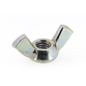 鉄/シルバーメッキ 冷間蝶ナット [2種] M8 (太さ=8mm)用　