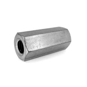 鉄/ブラックメッキ 高ナット (全ねじ) M8 (太さ=8mm)×長さ=50mm　