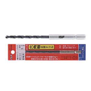 ISF 六角軸正宗ドリル 6EXD-3.3 (刃径＝3.3mm) 【 バラ売り ： 1パック 