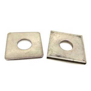 ステンレス[SUS316L] 角ワッシャー (大形) M12 (太さ=12mm)用　【 バラ売り ： 2個入り 】