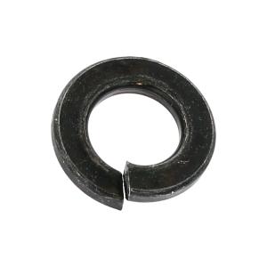 鉄/ブラックメッキ スプリングワッシャー [2号] M8 (太さ=8mm)用　