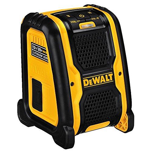 DEWALT 20 V MAX*ジョブサイト用Bluetoothスピーカー (DCR 006)