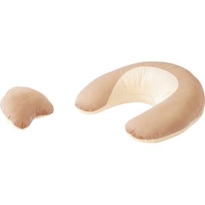 エールベベ スリーウェイクッション プレミアム パステルブラウン BB711 授乳クッション パステルブラウン エールベベ カーメイト 洗える 3Way BB711