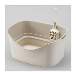 ラクラク猫トイレ ダブルブロック アイボリー 猫用品トイレ用品 ボンビアルコン