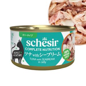 シシア（Schesir） キャット マルチパック ツナ with ビーフ 50g×6 成