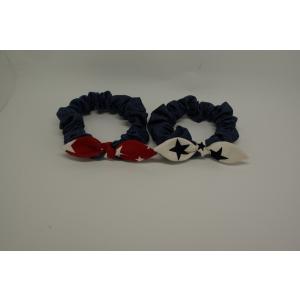 ねこの首輪　シュシュタイプ　デニム