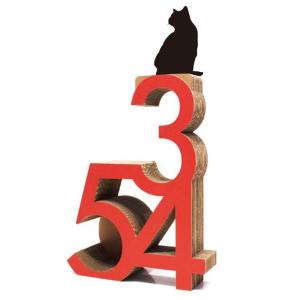 ニャンダフル・キャットタワー「３４５」 据え置き型 ／ 猫用 キャットタワー ECOでおしゃれなデザインの高品質 日本製 ダンボール製｜nekodan