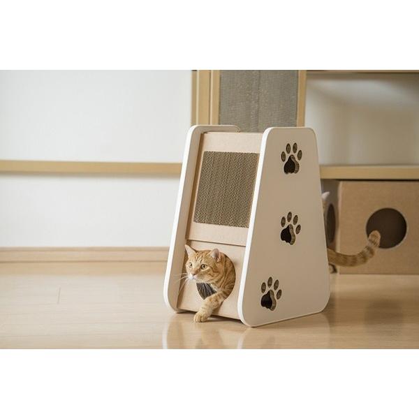 「White House」A型 ／ 猫用 キャットハウス ECOでおしゃれなデザインの日本製 ダンボ...