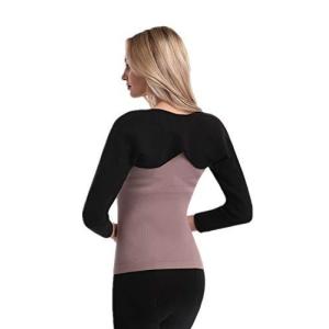 Sweetimes 肩サポーター 肘 サポーター 一体型 あたため 肩当て 肩ウォーマー 冷え性対策グッズ NO.148