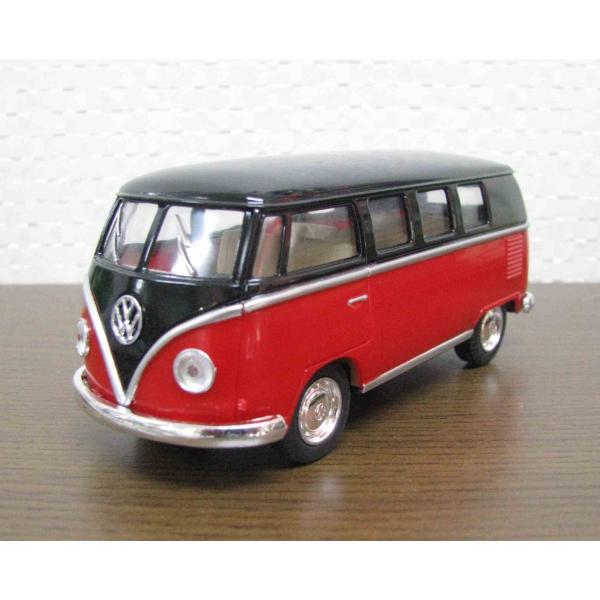 ダイキャストミニカー　1962　ＶＷ　Classical Bus 1/32(M)　レッド