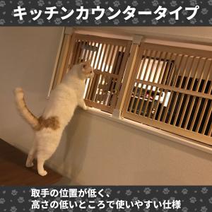 ねこ専用脱走防止扉【にゃんがーど】親子扉ver...の詳細画像5