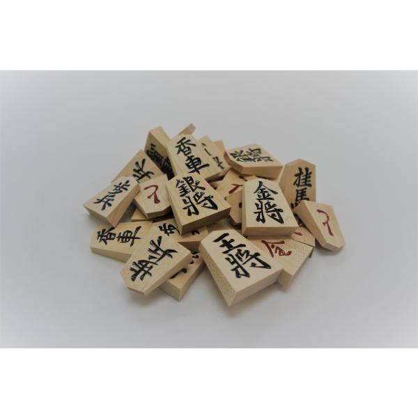 将棋駒 楓上彫駒 彫駒 裏赤 初心者向け　　