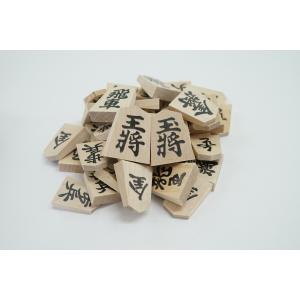 将棋駒 一字駒・二字駒(桐箱入り) 初心者向け 木駒の詳細画像2