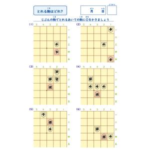 【入門】とれる駒はどれ? 将棋 ドリルの詳細画像1