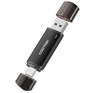 KOOTION USBメモリ 64GB タイプC 2in1 USB2.0 + Type-C デュアル usbメモリー タイプc OTG スマホ USB Samsung/Huawei/MacBook/Chromebook Pixel な｜nekoneko39