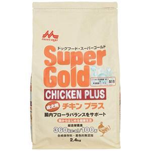 スーパーゴールド Supergold チキンプラス成犬用 2.4kg 2.4キログラム (x 1)｜nekoneko39