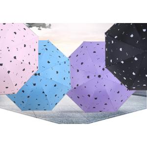 猫柄　折り畳み日傘　折り畳み雨傘　2カラー　紫外線防止　猫　#149　プレゼント　猫グッズ　猫小物　猫雑貨｜nekonome22