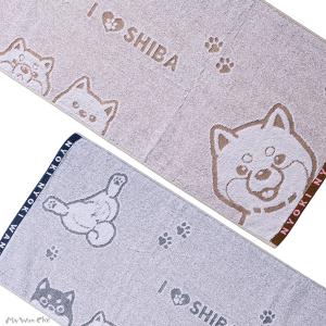 柴犬 フェイスタオル 日本製 国産 綿 ギフト ...の商品画像
