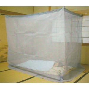 日本製 麻混ベッド用近江蚊帳（かや）/ダブルベッド用（185