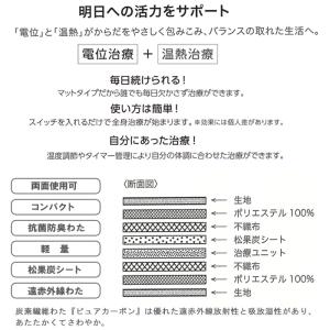 【豪華特典付き】温熱敷き布団 ヘルスナイトカル...の詳細画像1