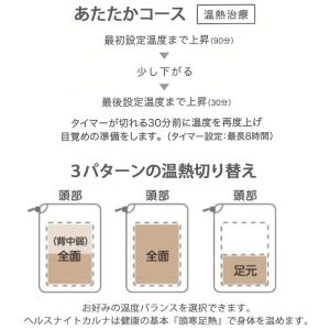 【豪華特典付き】温熱敷き布団 ヘルスナイトカル...の詳細画像5