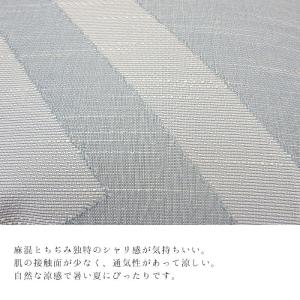 送料無料 座布団カバー 銘仙判 夏用 甲斐ちぢ...の詳細画像1