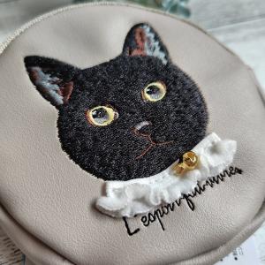 ポーチ 小物入れ アトリエ・ポピン 丸型ポーチ...の詳細画像3