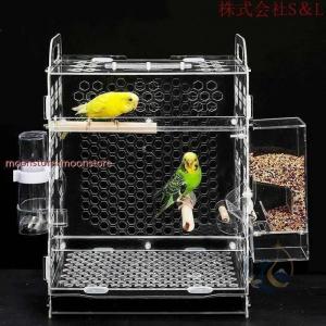 鳥かご アクリル 小鳥 ゲージ インコ 文鳥 ペット ペット用品 犬用 猫用 感動人生 お出かけ 通気性 かわいい 快適 便利 おしゃれ 使いやすい 人気 おすすめ