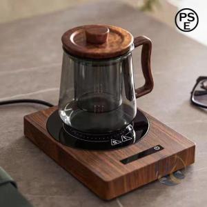 カップウォーマーカップヒーター電気酒燗器お茶を沸かすコーヒーカップウォ 感動人生 ーマー卓上保温器保温コスター重力センサー付き3段階保温2段階加熱 家